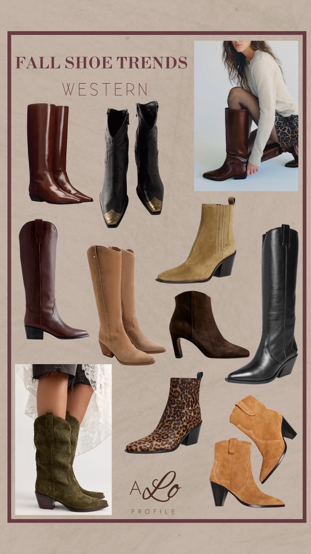 Fall Shoe Trends: Western // fall shoes, fall shoe trends, trending shoes for fall, fall style, fall outfits, fall wardrobe, fall fashion, fall trend forecast, fall shoes, fall boots, fall heels, fall shoes on trend
