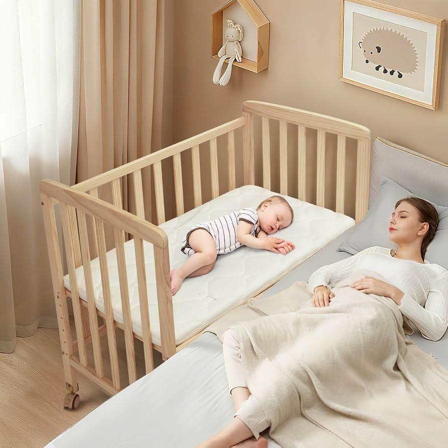 Flwrgirl Baby Bassinet Bedside Sleeper,Portable Mini Baby Crib | Amazon (US)