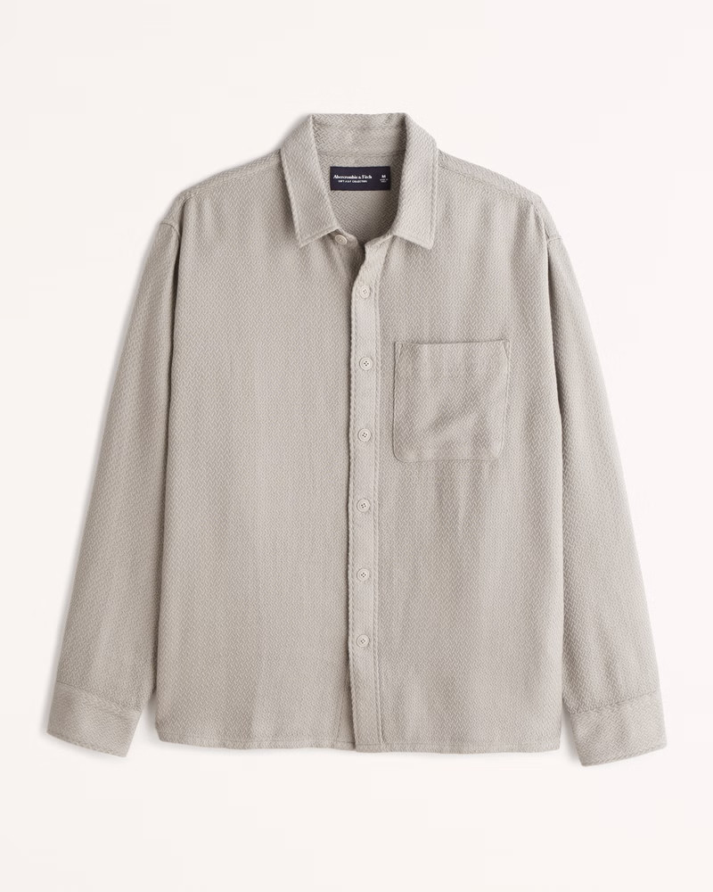Texturized Flannel | Abercrombie & Fitch (US)