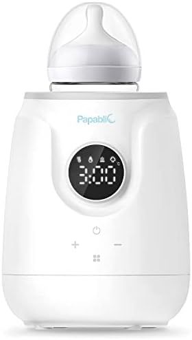 Papablic 5-in-1 Ultra-Fast Baby Bottle Warmer for Breastmilk with Digital Timer and Automatic Shu... | Amazon (US)