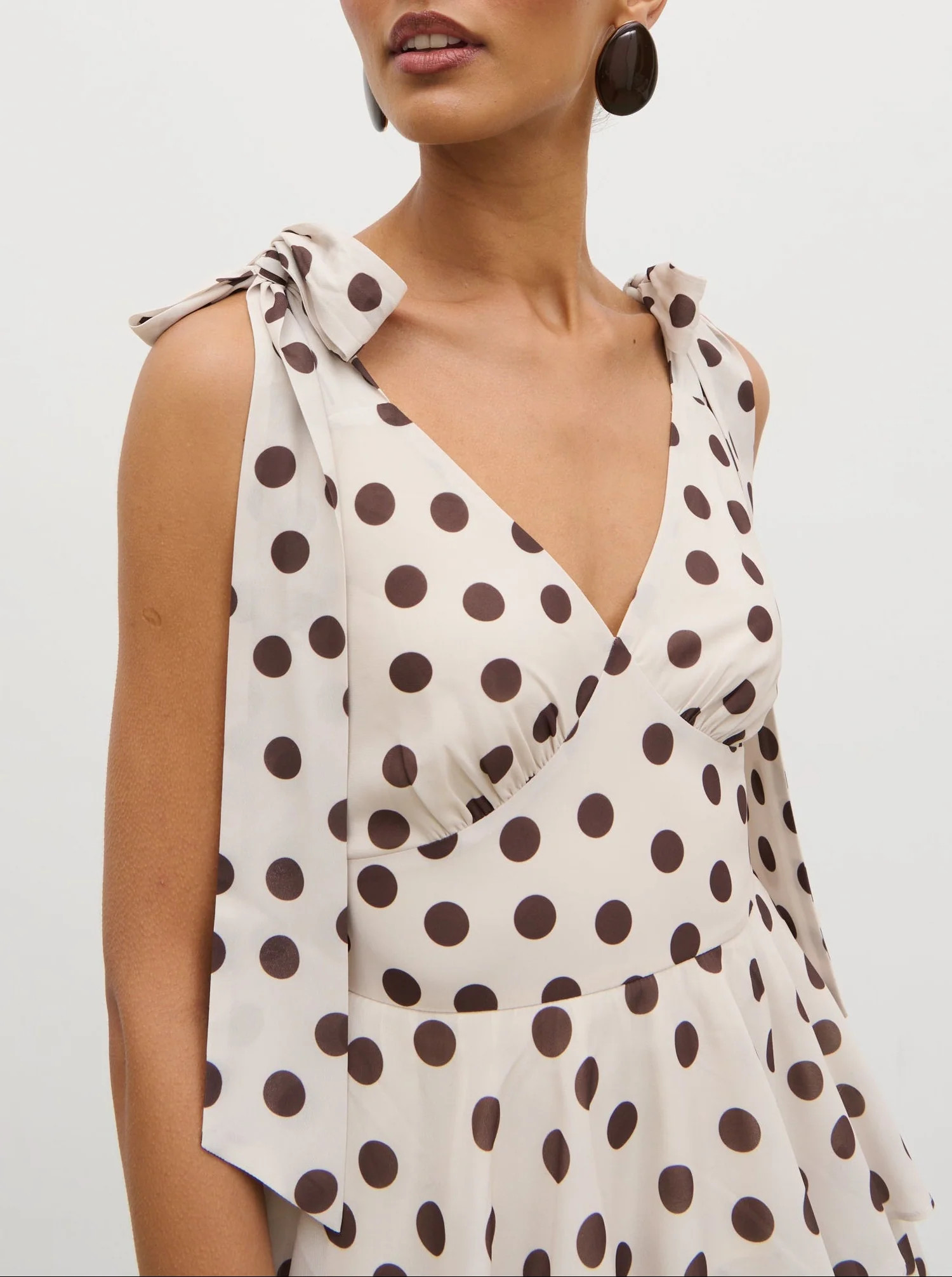 Fiore Tie Ruffle Maxi Dress | Pretty Lavish (UK)