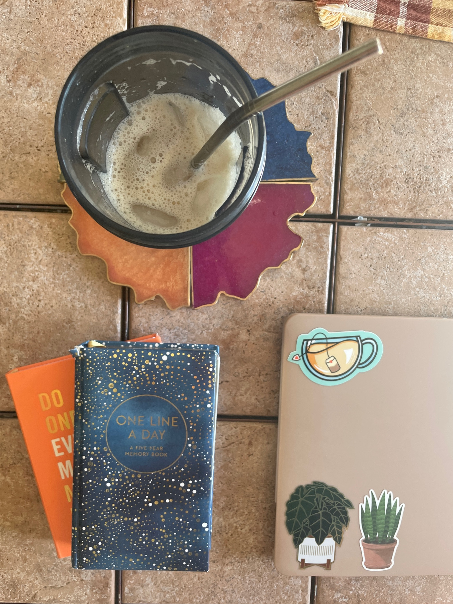 Some of my favorite morning essentials: Kauai coffee, a laptop with stickers from local businesses, and some journals with prompts 

#LTKHoliday #LTKhome #LTKunder50
