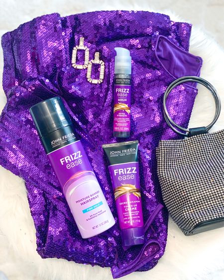 NYE Glitter Mermaid Waves 💜 #ad We are so excited to share a new sparkly hair tutorial with you all today on our IG feed using our favorite @johnfriedaus Frizz Ease products available at @CVShealth! This New Year’s Eve style is SO easy and will get you all to compliments! The three fabulous products shown in our tutorial are all you need for smooth, frizz-free hair all night long! We have naturally curly hair and we love how the John Frieda serum and moisture barrier hair spray work hard to keep our hair smooth but never greasy! Also, John Frieda styling products, shampoos, conditioners and more now at CVS.com and stores! It’s the perfect time to stock up for the new year and try some new products too! 🛍 Leave a comment below if you have any questions or need a link! Happy Shopping! ~ L & W 

#johnfrieda #FriedaBeMe #beautyunaltered 


#LTKFind #LTKstyletip #LTKbeauty