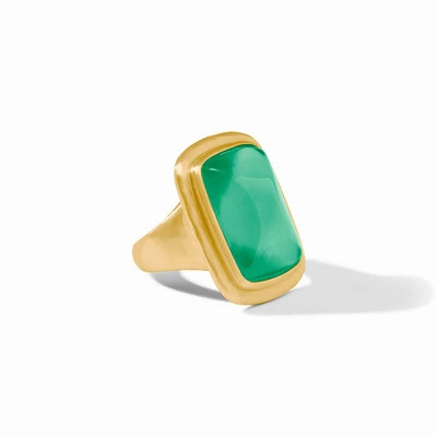 Sahara Stone Ring - Iridescent Clear Crystal / 9 | Julie Vos