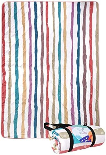 Whale Flotilla Extra Large Picnic Outdoor Blanket(60”x80”), Sandproof Waterproof Beach Blanket, Flod | Amazon (US)