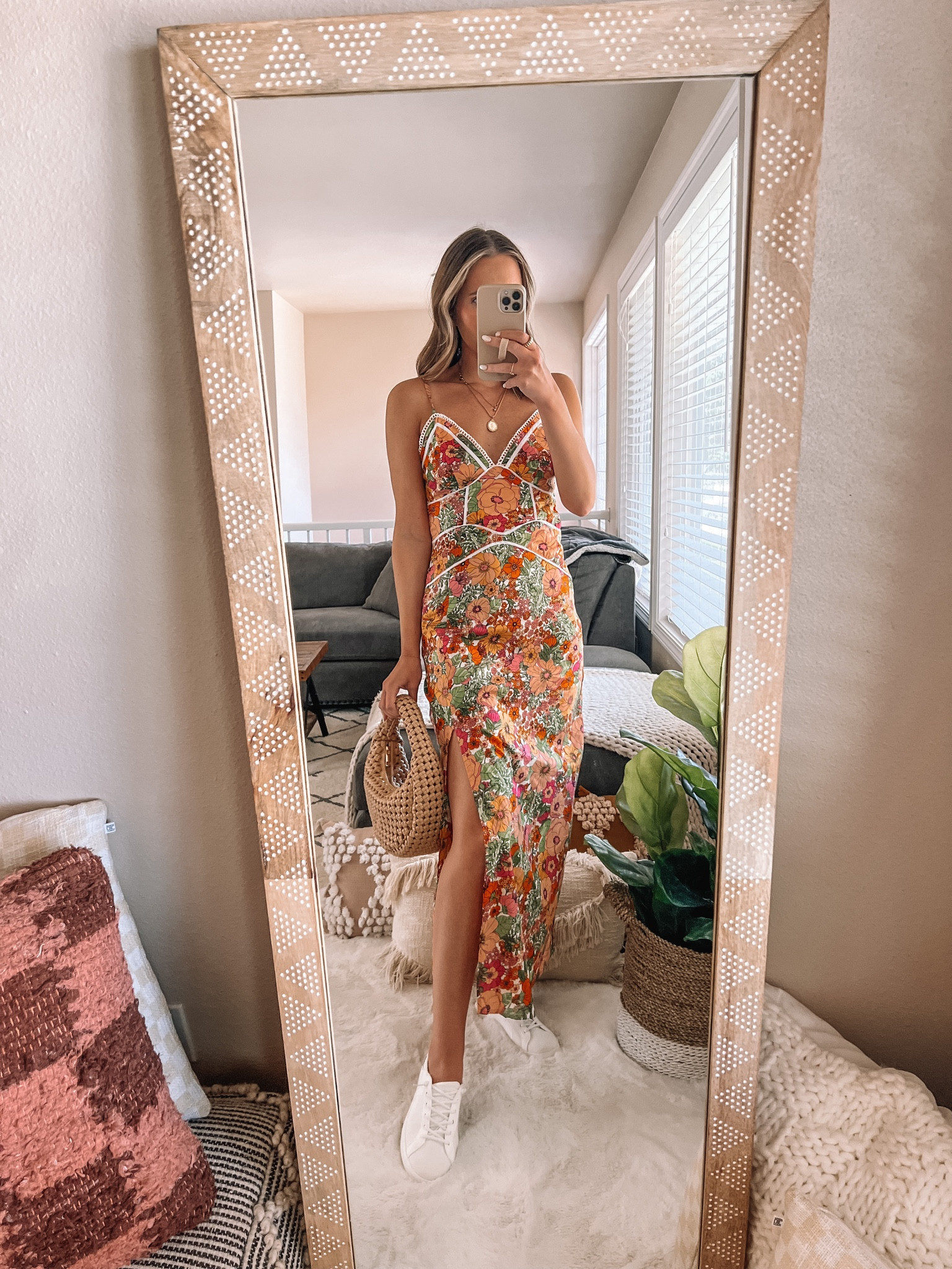 knee length dresses for ladies HALLI MIDI DRESS – Significant Other main image 1