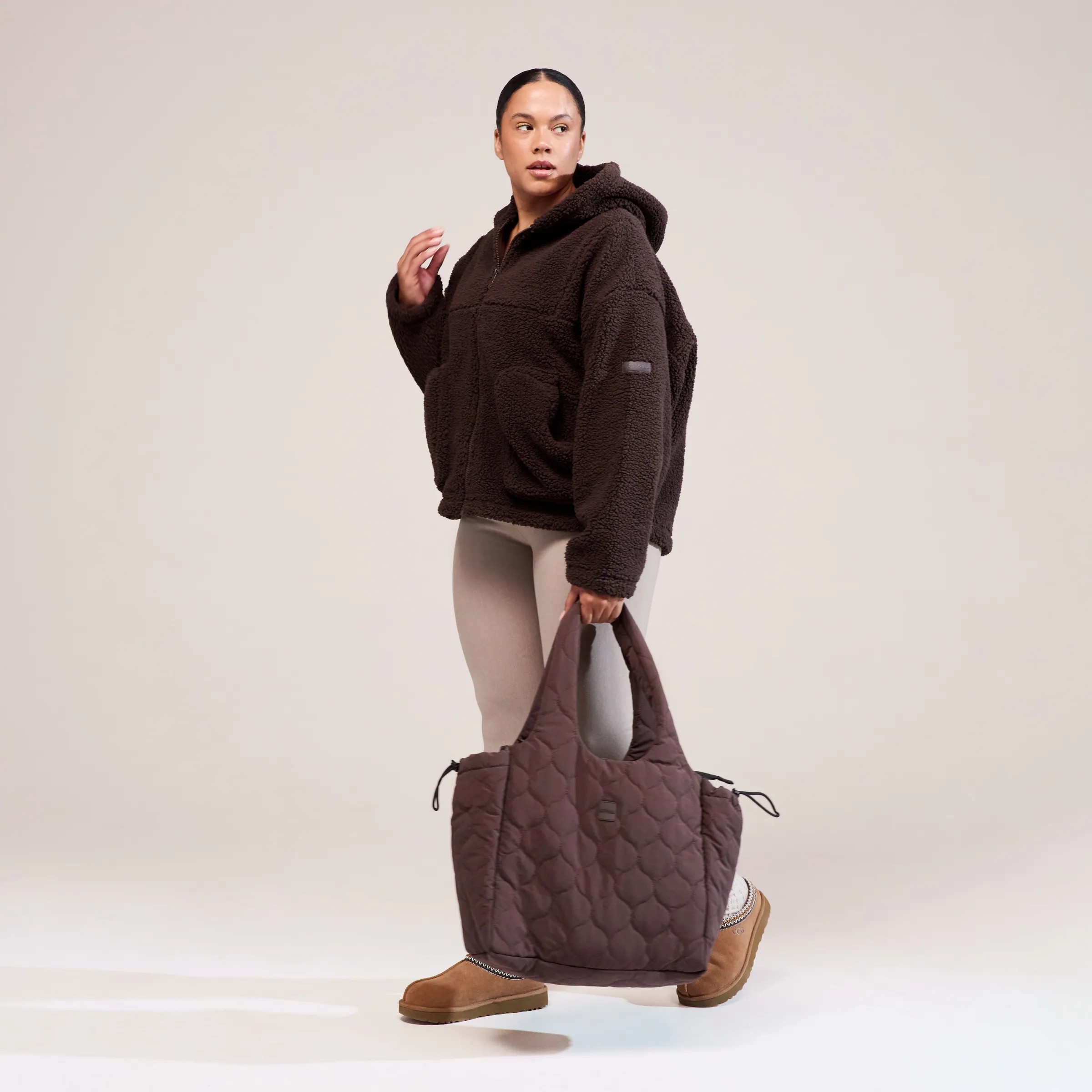 Quilted Bag | Espresso Brown | LOVALL