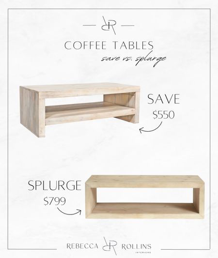 Looking for the perfect coffee table but don’t want to spend a fortune?

Check out some of RRI’s favorite coffee tables. 

#LTKstyletip #LTKfamily #LTKhome