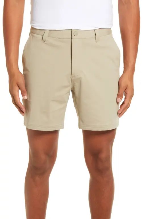 Rhone 7" Commuter Shorts in Khaki at Nordstrom, Size 34 | Nordstrom