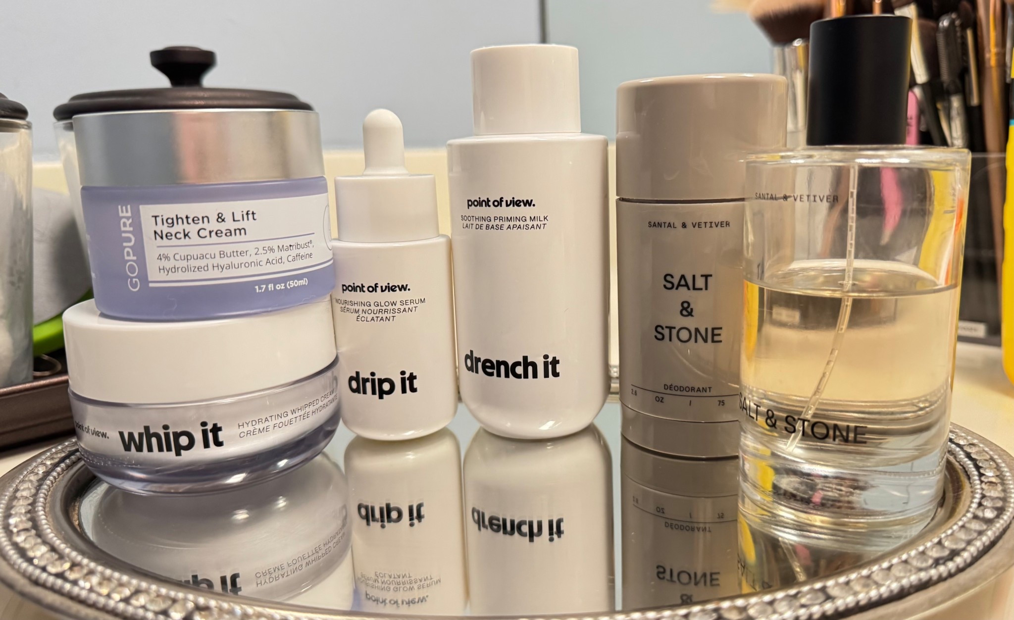 My current morning routine that is simple and quick! Point of View beauty products by Mikayla Nogueiera on TikTok  

#LTKStyleTip #LTKOver40 #LTKBeauty