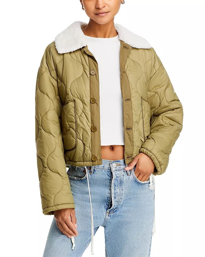 MOTHER The Army Brat Quilted Jacket    Women - Bloomingdale's | Bloomingdale's (US)