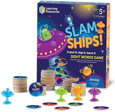 Learning Resources Slam Ships Sight Words Game - Ages 5+ Educational and Fun Games for Kids, Boar... | Amazon (US)