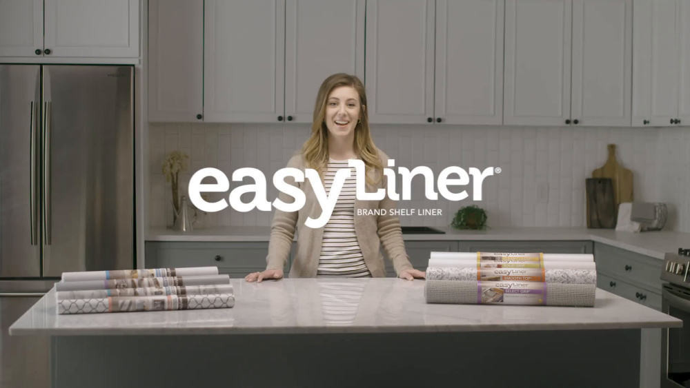 EasyLiner Brand Contact Paper Adhesive Shelf Liner 20 in. x 15 ft., White | Walmart (US)
