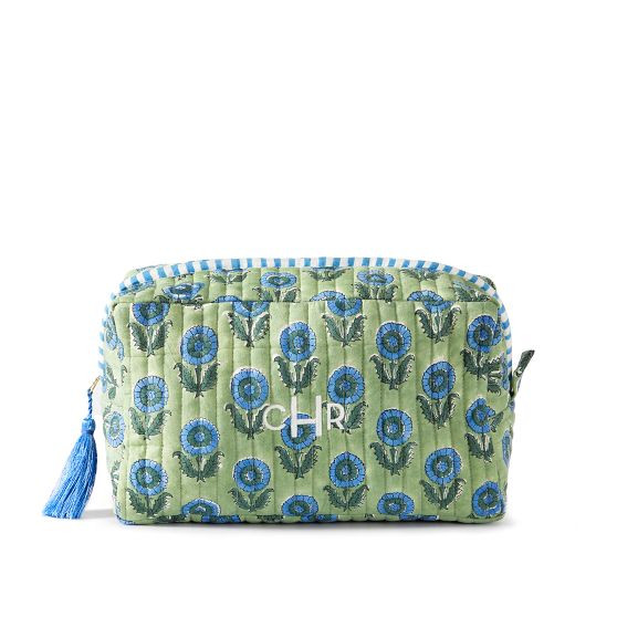 Block Print Travel Pouch | Mark and Graham