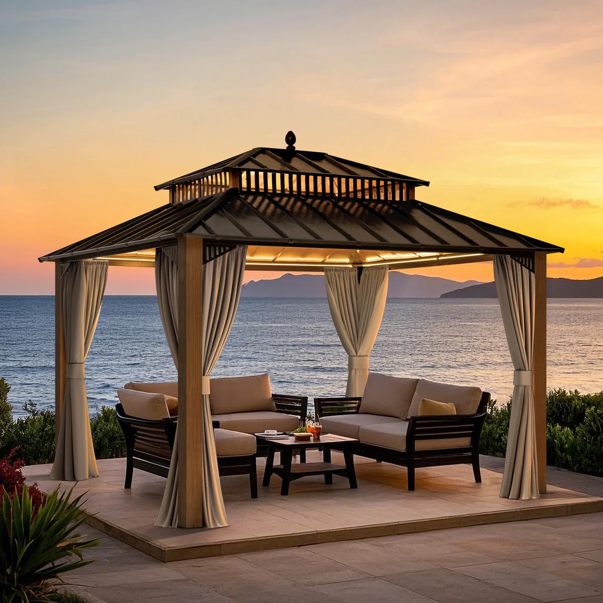 I can literally picture the vibe… string lights, comfy seating, a gorgeous pergola from the Wayfair sale ✨ your backyard becomes your favorite place… but only if you catch this before it ends

#WayfairSale #PergolaInspo #GazeboGoals #OutdoorLiving #BackyardUpgrade #LTKHomeInspo #LTKDeals #SaleEndingSoon #OutdoorAesthetic #PatioGoals 

 #LTKSeasonal #LTKHome #LTKSaleAlert