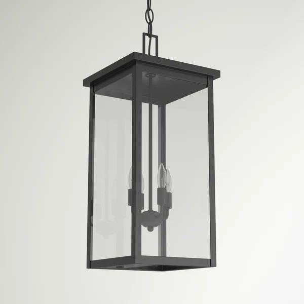 Tessa 4 -Bulb 27'' H Outdoor Hanging Lantern | Wayfair North America
