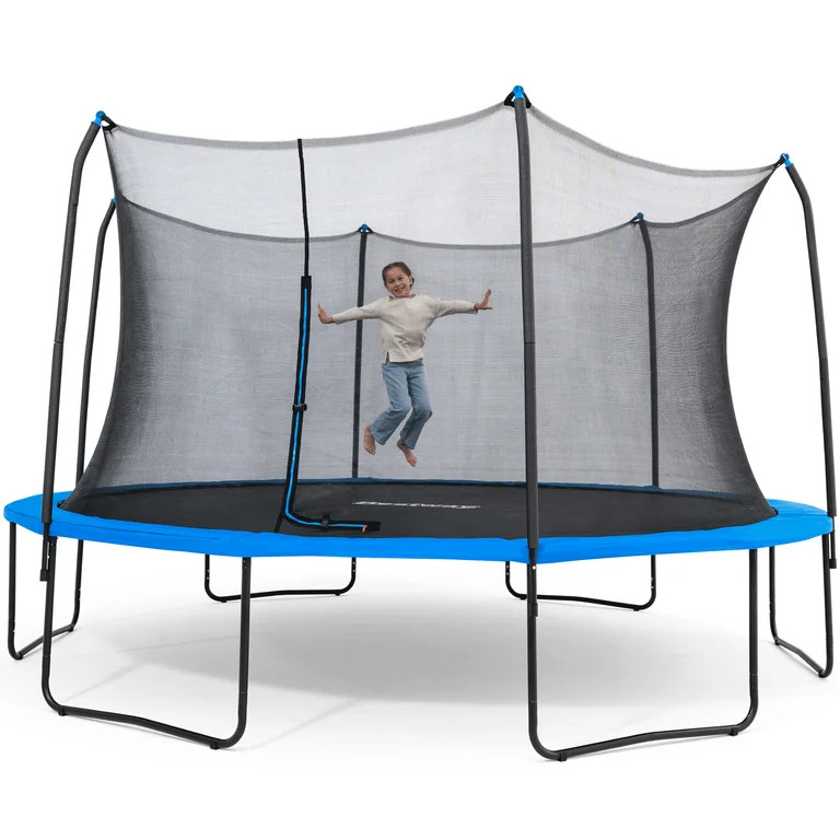 Bestway Xtreme Air 15 ft Trampoline for Kids & Adults, No-Gap Enclosure, Foam-Padded Poles | Walmart (US)