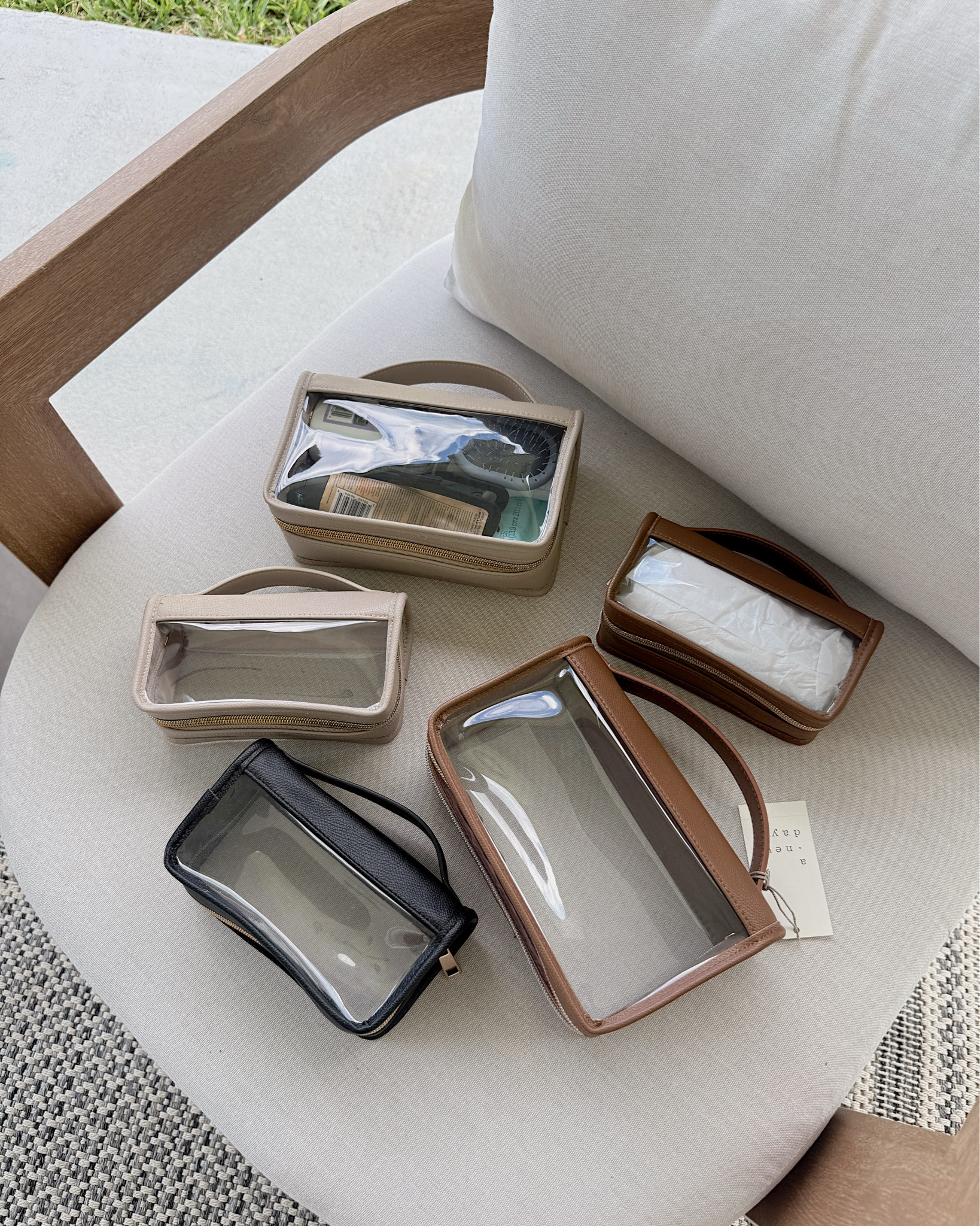 These are my FAVORITE toiletry bags from Target!!! Comes in a set of 2 & the neutral tones are gorgeous 🤍 Perfect for your car,  traveling, pool/beach bag, sports bag, bathroom organization, etc.  

#targetstyle #target #targetpartner @Target 

#LTKmomlife #LTKdayinmylife #LTKselfcare