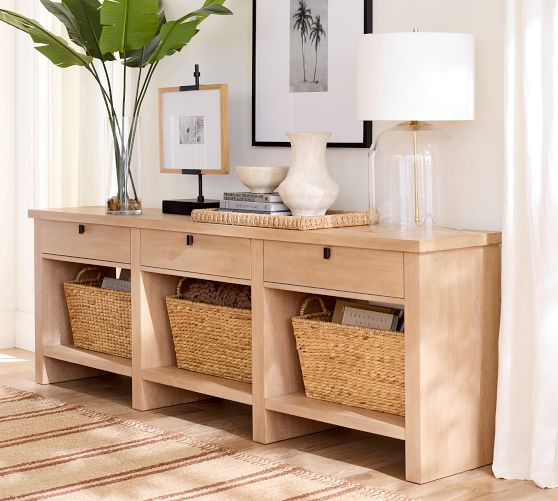Modern Farmhouse Console Table (90") | Pottery Barn (US)