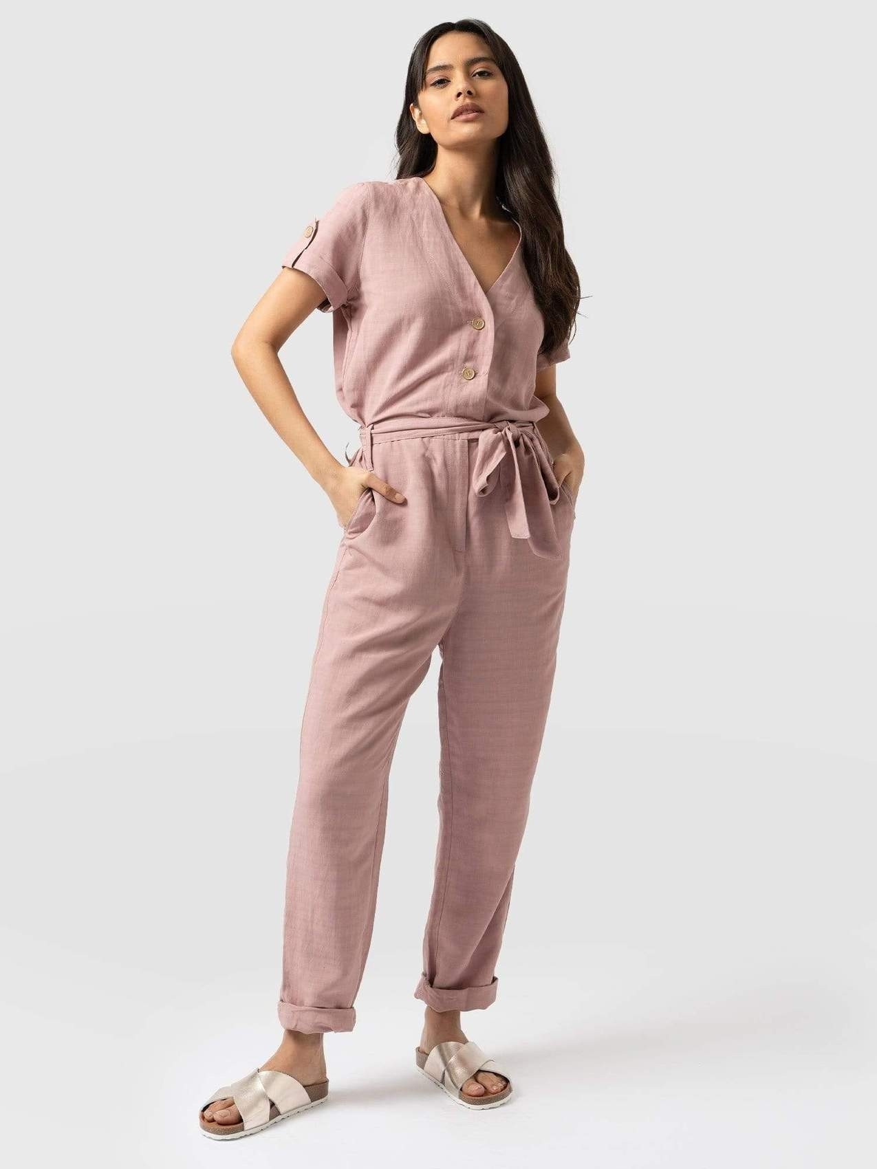Summer Jumpsuit - Blush | Saint + Sofia (Global)