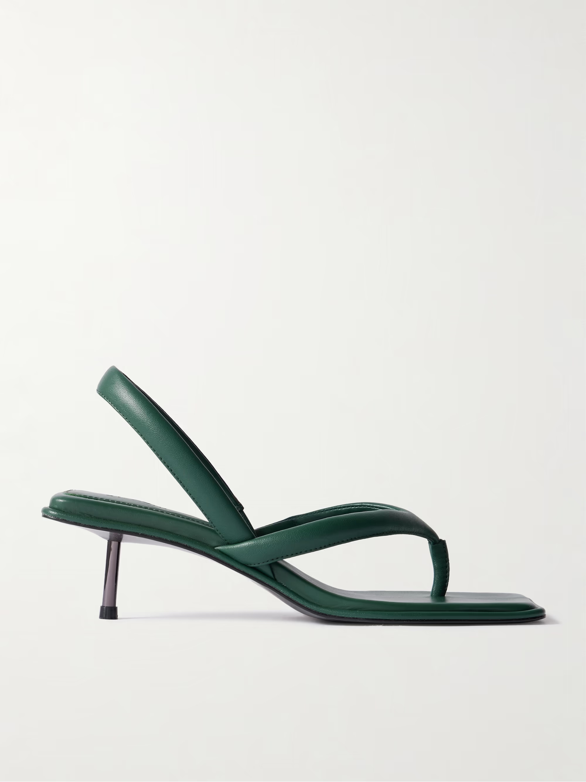 Leather slingback sandals | NET-A-PORTER (US)