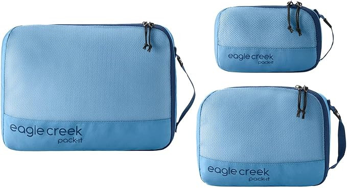 Eagle Creek Pack-It Reveal Cube Set - Isolate Packing Cubes to Compartmentalize Luggage - Durable... | Amazon (US)