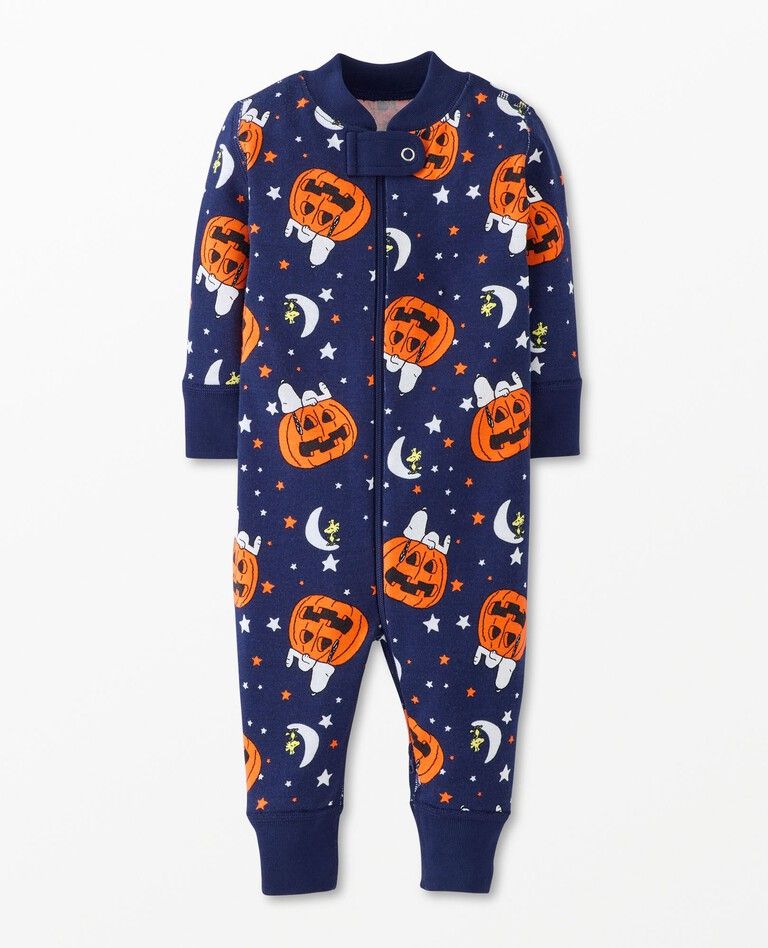 Baby Peanuts Halloween 2-Way Zip Sleeper | Hanna Andersson