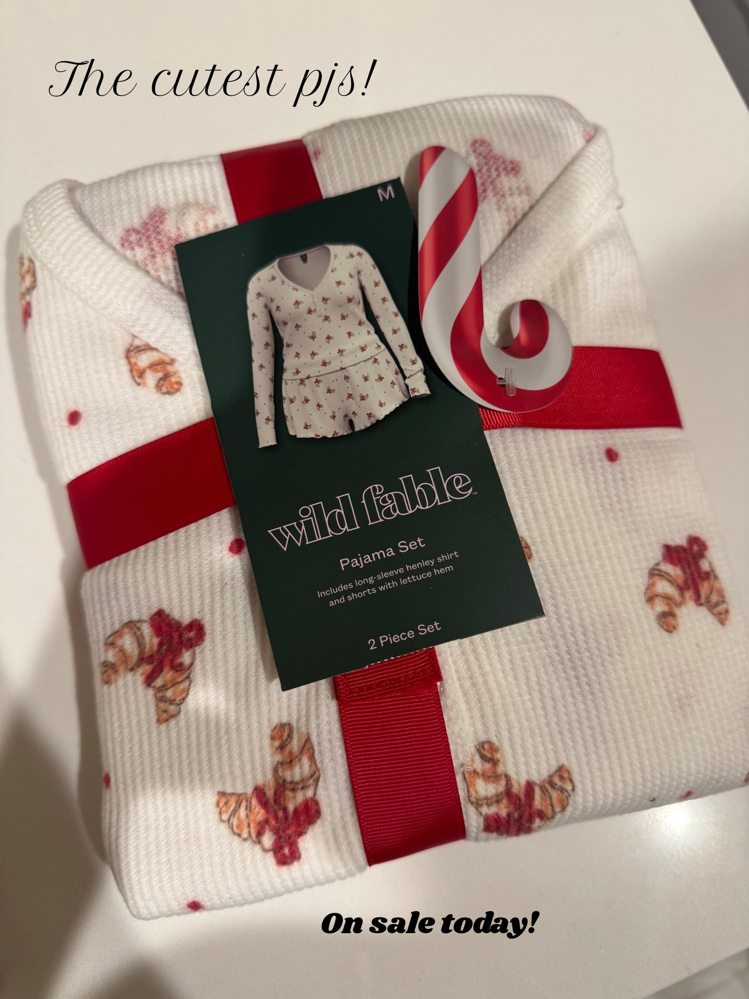 Love these croissant pjs! So cute to gift to a friend, sister, or cousin! They are so soft! Also they are on sale today! 

#LTKSeasonal #LTKGiftGuide #LTKSaleAlert