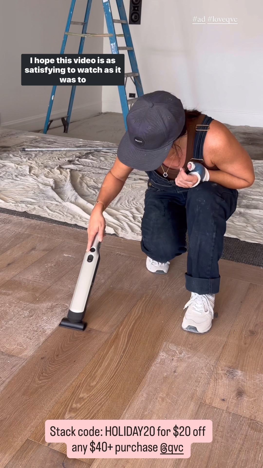 Shark wandvac handheld vacuum on special deal @qvc today. 
Use code: HOLIDAY20  for $20 off any $40+ Order for new customers only. 

#LTKSaleAlert #LTKHome