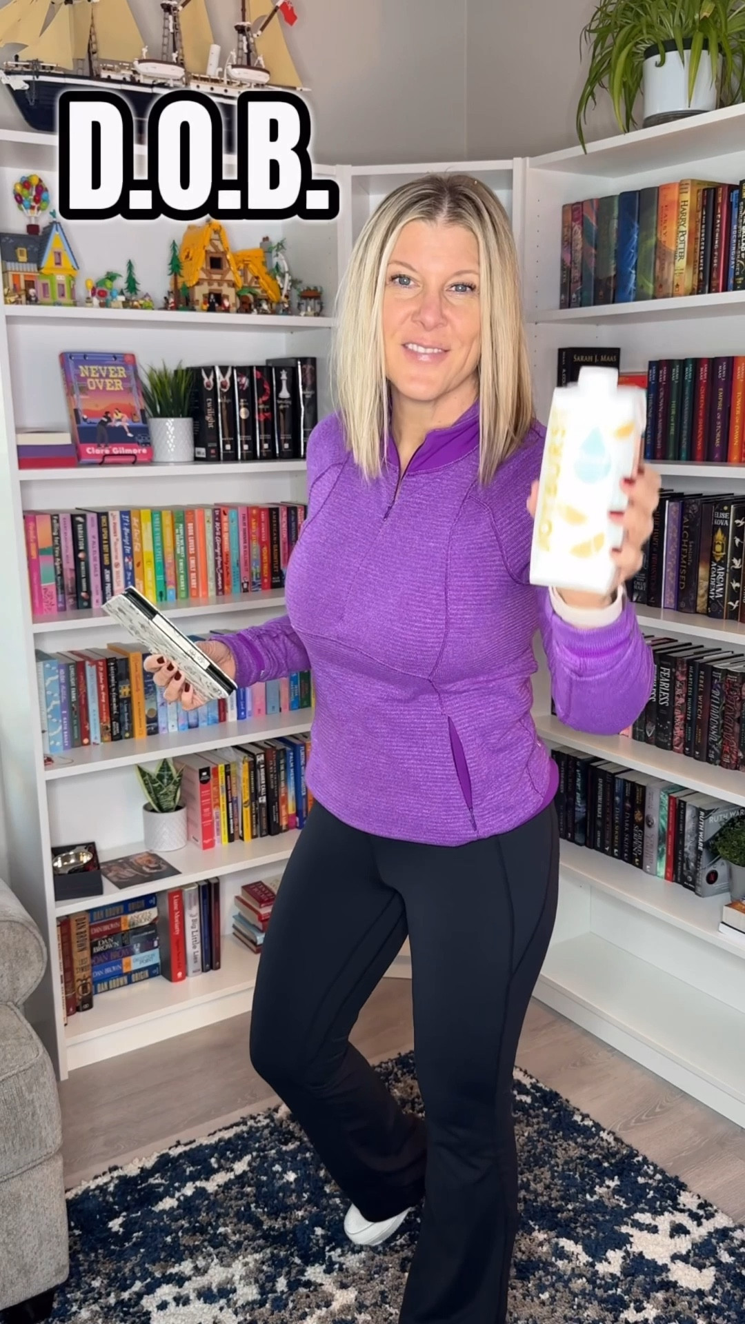 D.O.B. = Drink, Outfit, Book

Drink = Peach Joyburst all day!
outfit = COMFY for all the holiday errands
Book(s)= 👀 A Wing to Break (ARC) by @callatatebooks  and 🎧 The Road of Bones (reread to prep for Book 3 ARC)

I loved seeing @thebookishwray post this the other day and have been wanting to do this more! Thanks for the inspiration Jackie! 

❓What are you drinking or reading today? 

#DOB #drinkoutfitbook #bookstagram #bookrecs 

#LTKdayinmylife #LTKmorningroutine #LTKmomlife