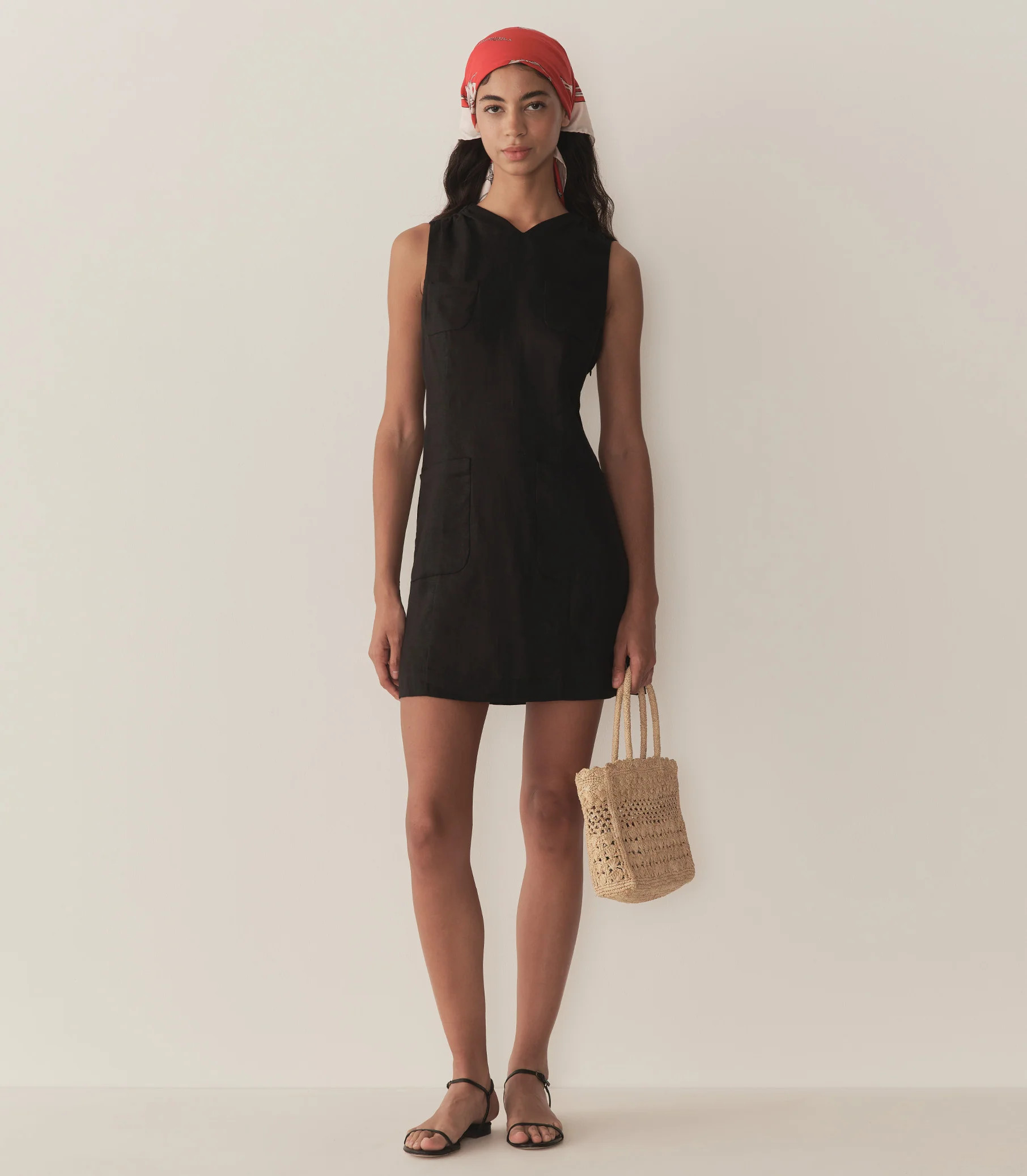 Bennette Dress - Black | DÔEN | DOEN