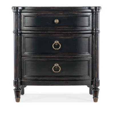 Charleston Three-Drawer Nightstand | Wayfair North America