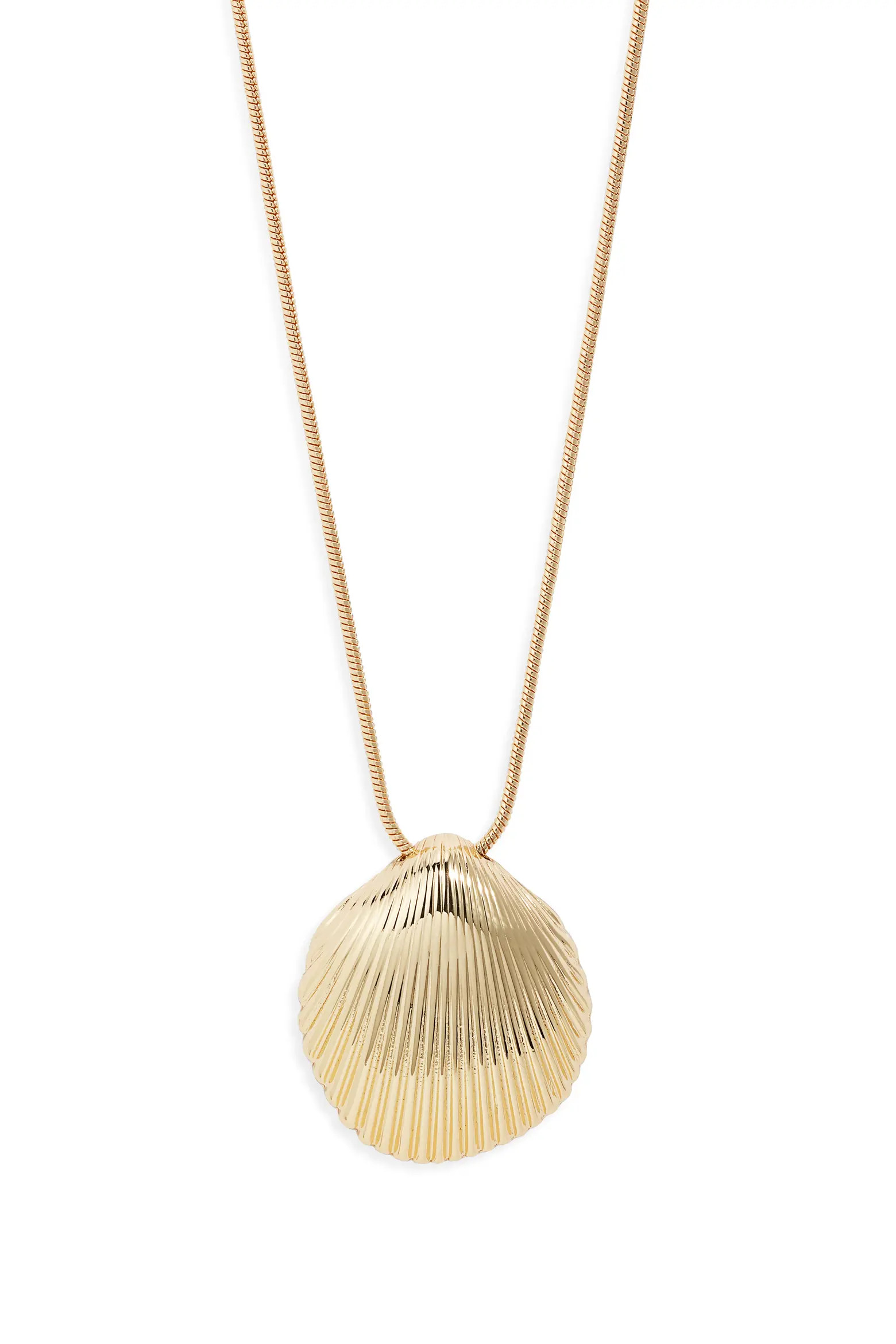 Scallop Shell Pendant Necklace (Women) | Nordstrom | Nordstrom