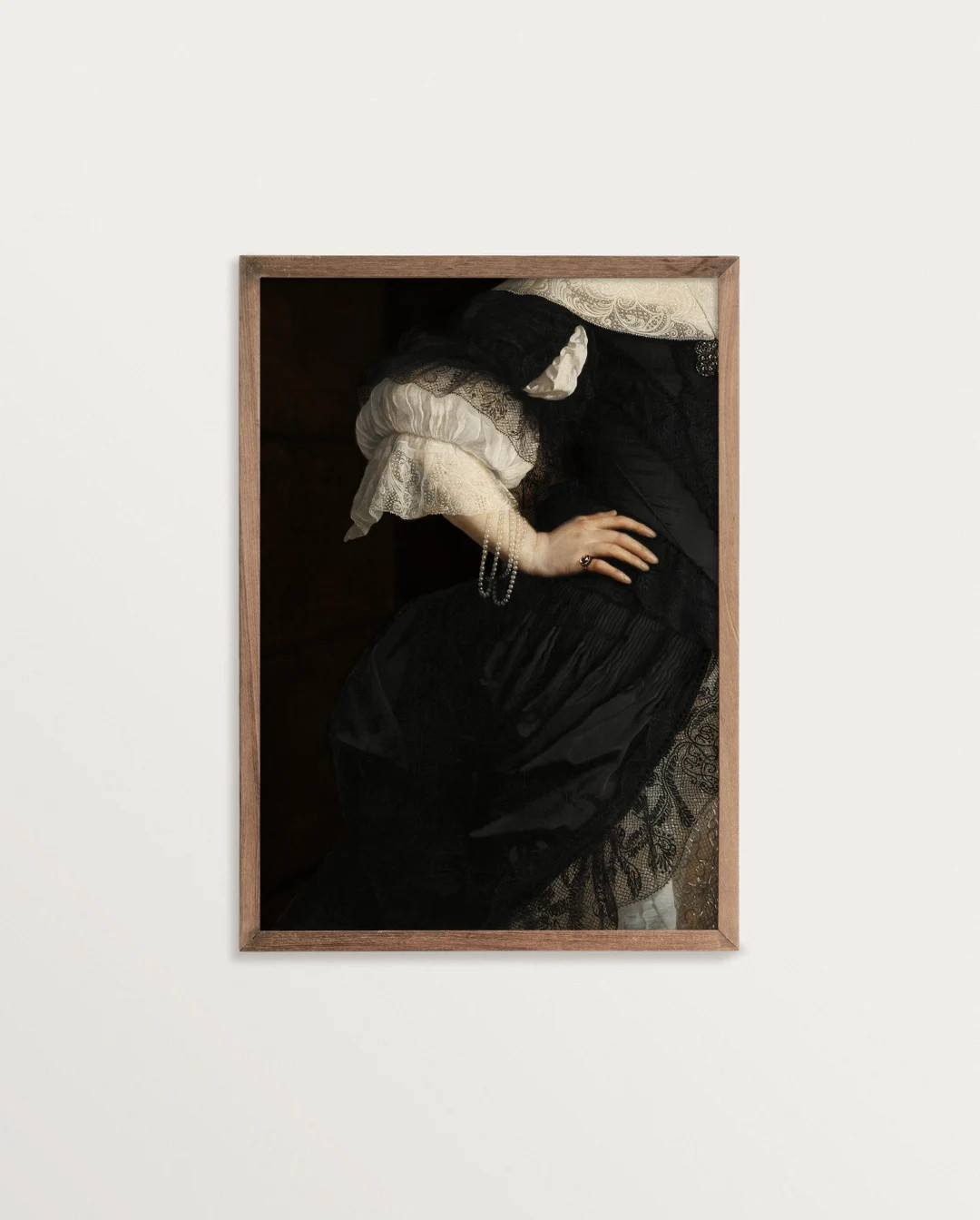 Dark Academia Decor Painting Print | Victorian Wall Art | Dark Portrait | Surreal Painting | Etsy (US)