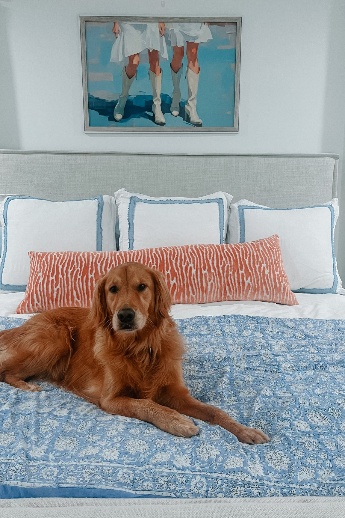 Always thought my room was missing something and then i got this print and it all came together!
Unfortunately I got the lumbar pillow at a local interior shop but i’m sure you can go to your city’s fabric/interior shop and find the same fabric and get it made! 

#LTKfindsunder50 #LTKfindsunder100 #LTKstyletip