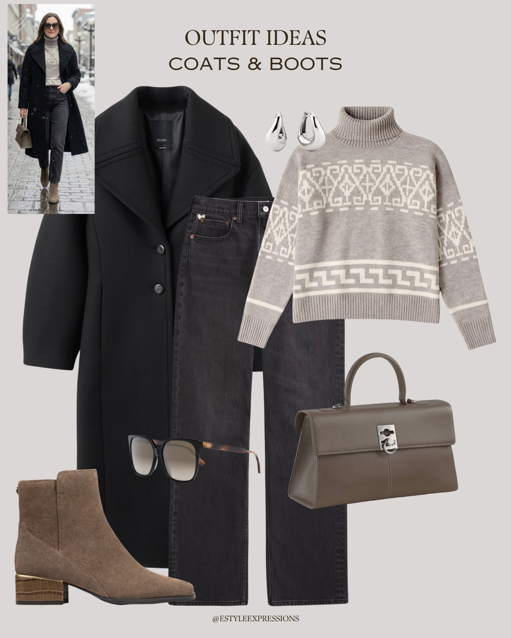 Cozy Outfit Ideas with Coats🧥 & Boots🥾-easy, polished formulas to navigate winter in chic, effortless style.✨🤎

#LTKFindsUnder100 #LTKSeasonal #LTKSaleAlert