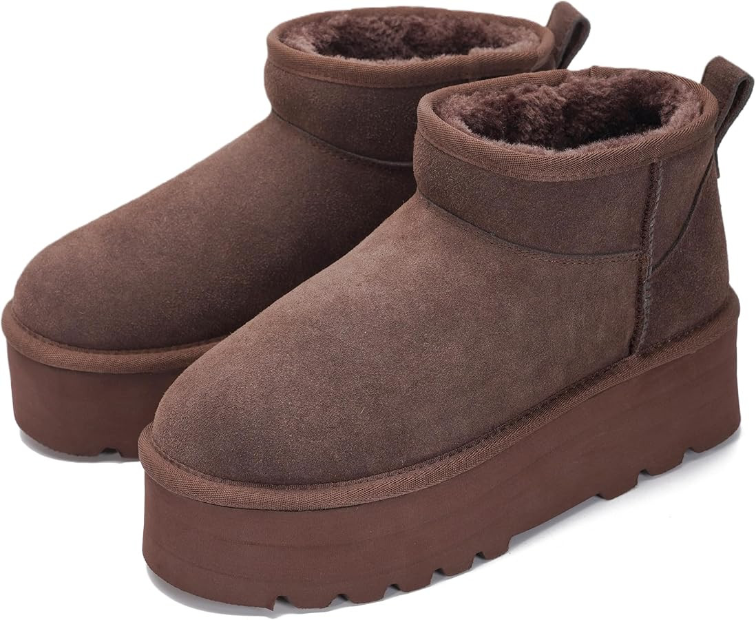 Project Cloud 100% Genuine Leather Ankle Boots for Women - Anti-Slip Memory Foam Insole Womens Bo... | Amazon (US)