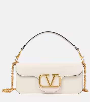 Locò leather shoulder bag | Mytheresa (UK)