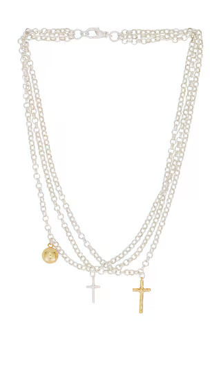 Blake Necklace in Gold | Revolve Clothing (Global)