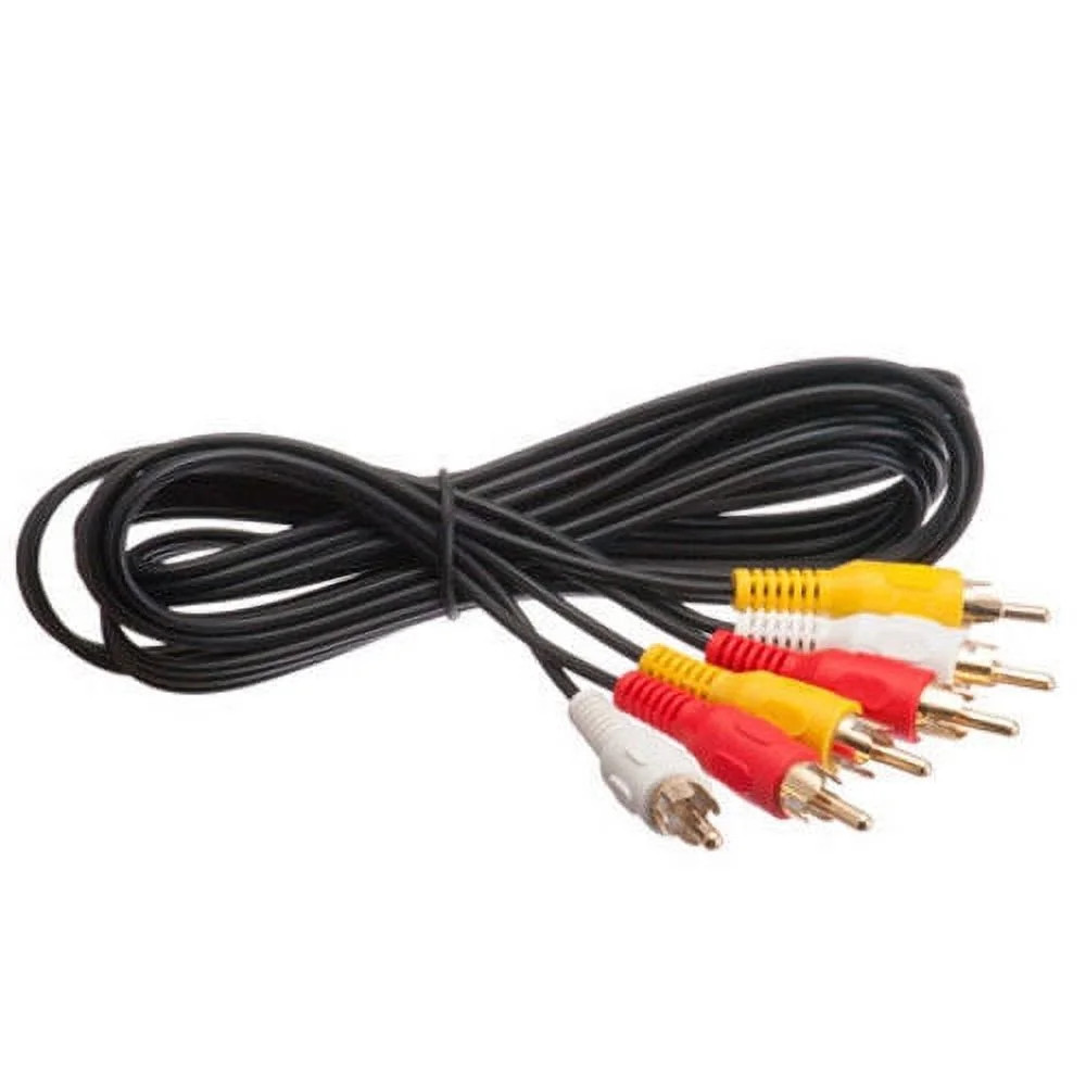 CableVantage 3ft 3 RCA New Audio Video AV Cable FOR HDTV DVD VCR | Walmart (US)