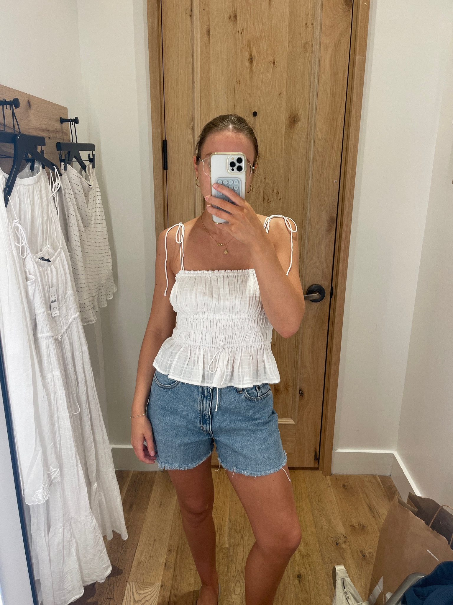 トップス ameri vintage CHLOE BOX TUCK TOP Allison New York Chloe Top – 8.28 Boutique