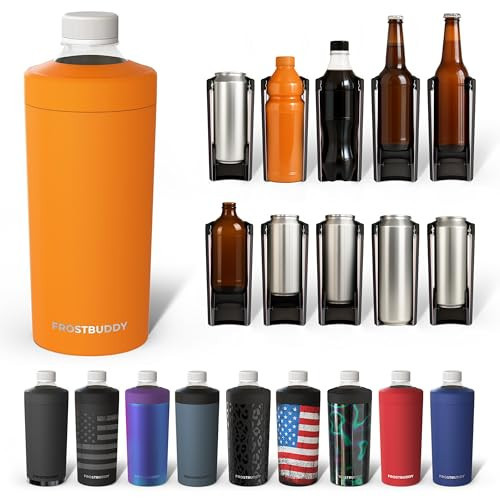 Frost Buddy Universal Buddy XL Can Cooler Fits 12-ounce, 16-ounce, 20-ounce, and 24-ounce Cans and Bottles - Keep Your Drinks Refreshingly Chilled for over 12 hours (Rocky Top) | Amazon (US)