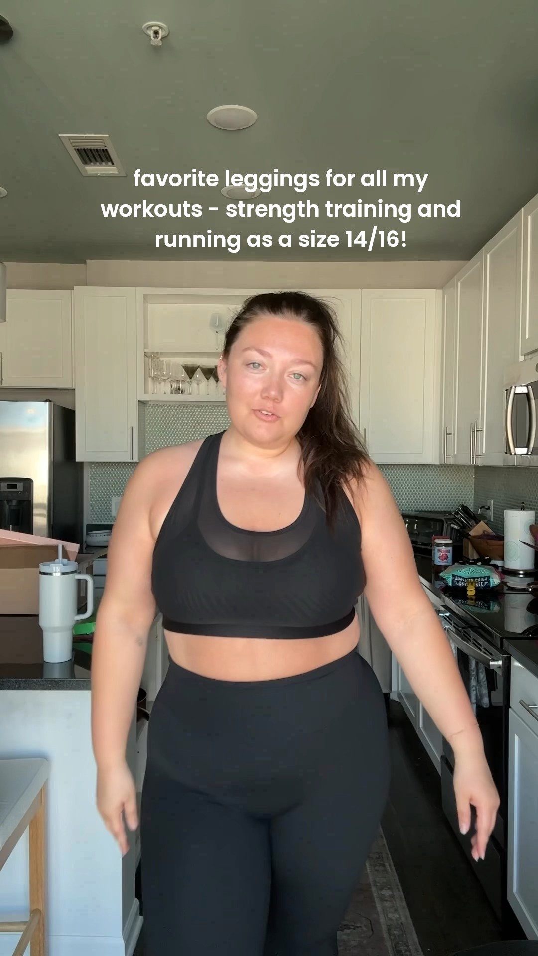 my favorite leggings I’ve ever worn - the material, fit and quality are all 10/10  wearing size large! Size xxl in bra! 

#LTKActive #LTKSaleAlert #LTKFindsUnder100