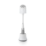 OXO Tot Bottle Brush with Nipple Cleaner and Stand - Gray | Amazon (US)