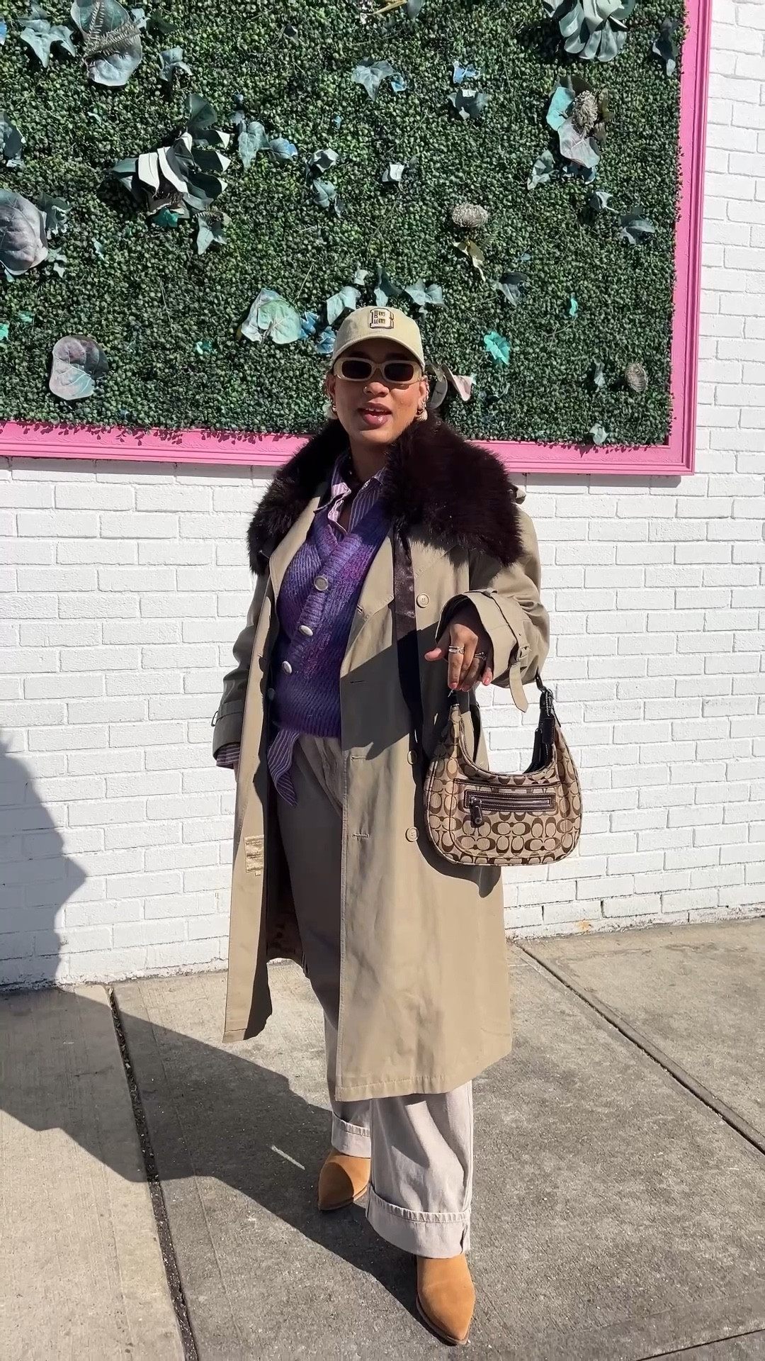 Adding color to an outfit is my favorite sport 💜

#LTKMidsize