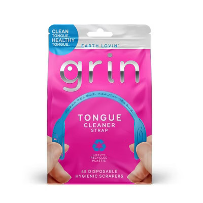 Grin Oral Care Tongue Cleaner Straps - 48ct | Target