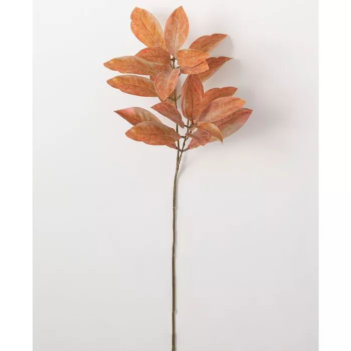Sullivans Artificial Croton Stem 29"H Orange Flowers | Target