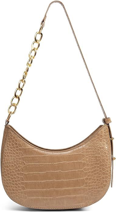 BABABA Classic Fashion Semi-circular Shoulder bag Handbags Messenger Bag, zipper Open And Close, ... | Amazon (US)