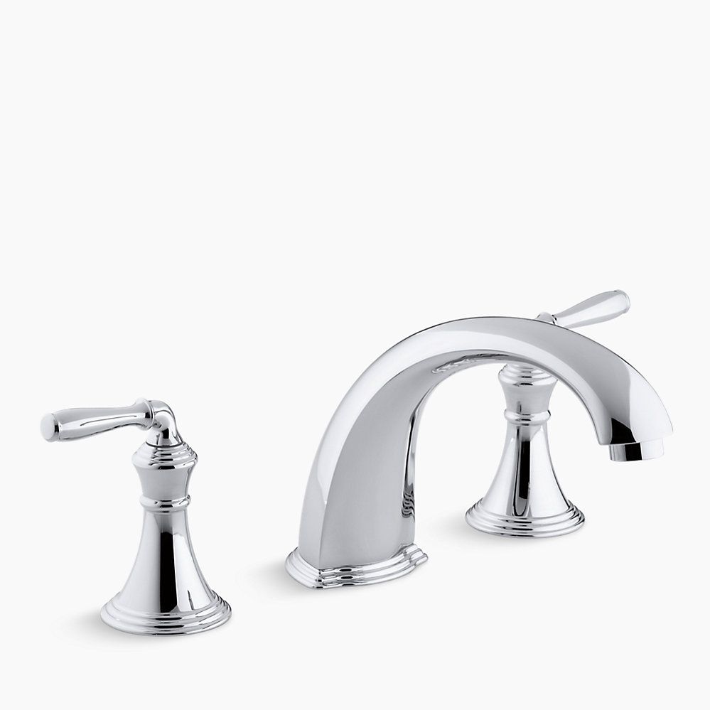 Deck-mount bath faucet trim | Kohler