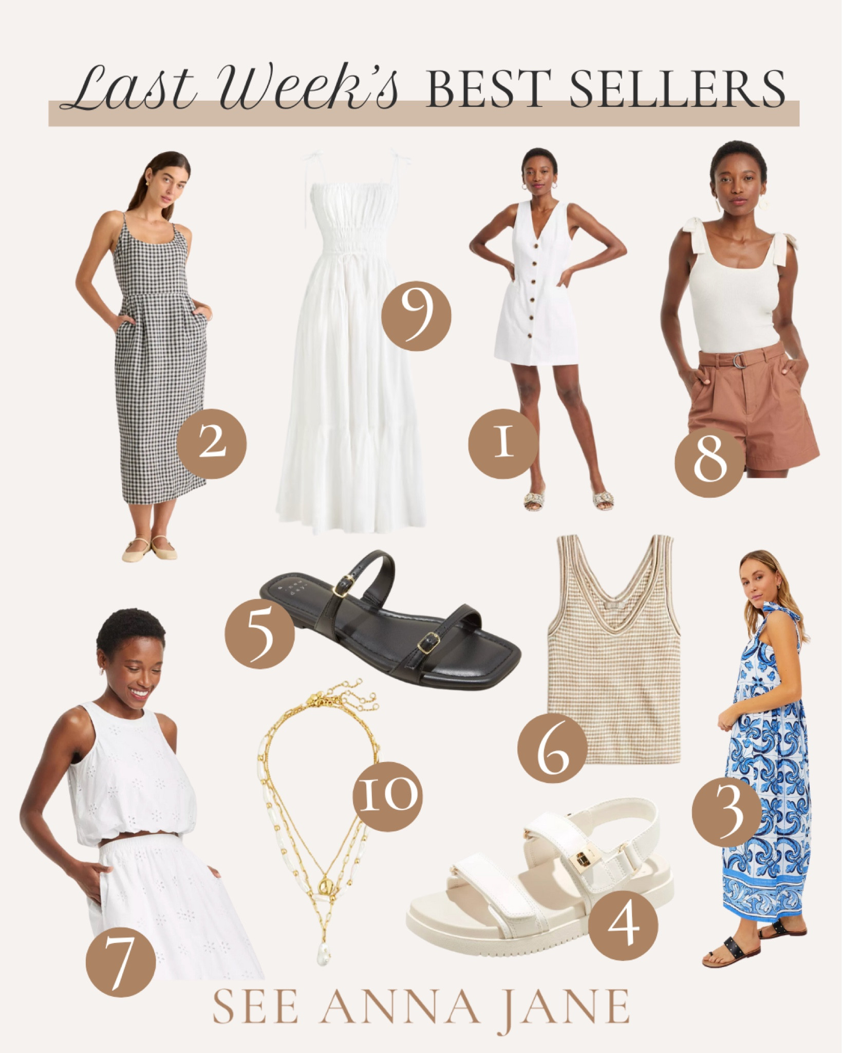 Last Week’s Best Sellers 🙌🏼

best sellers // current favorites // summer fashion // summer outfits // top sellers // weekly favorites

#LTKSeasonal #LTKStyleTip #LTKFindsUnder100
